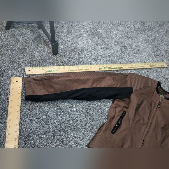 Roland Sands Designs RSD Jett Jacket Motorcycle Textile Brown - Women's Large - Picture 6 of 7